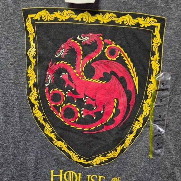 House of the Dragon Day of the Dragon Tee – Women’s Size Small – Charcoal Gray - Picture 4 of 5